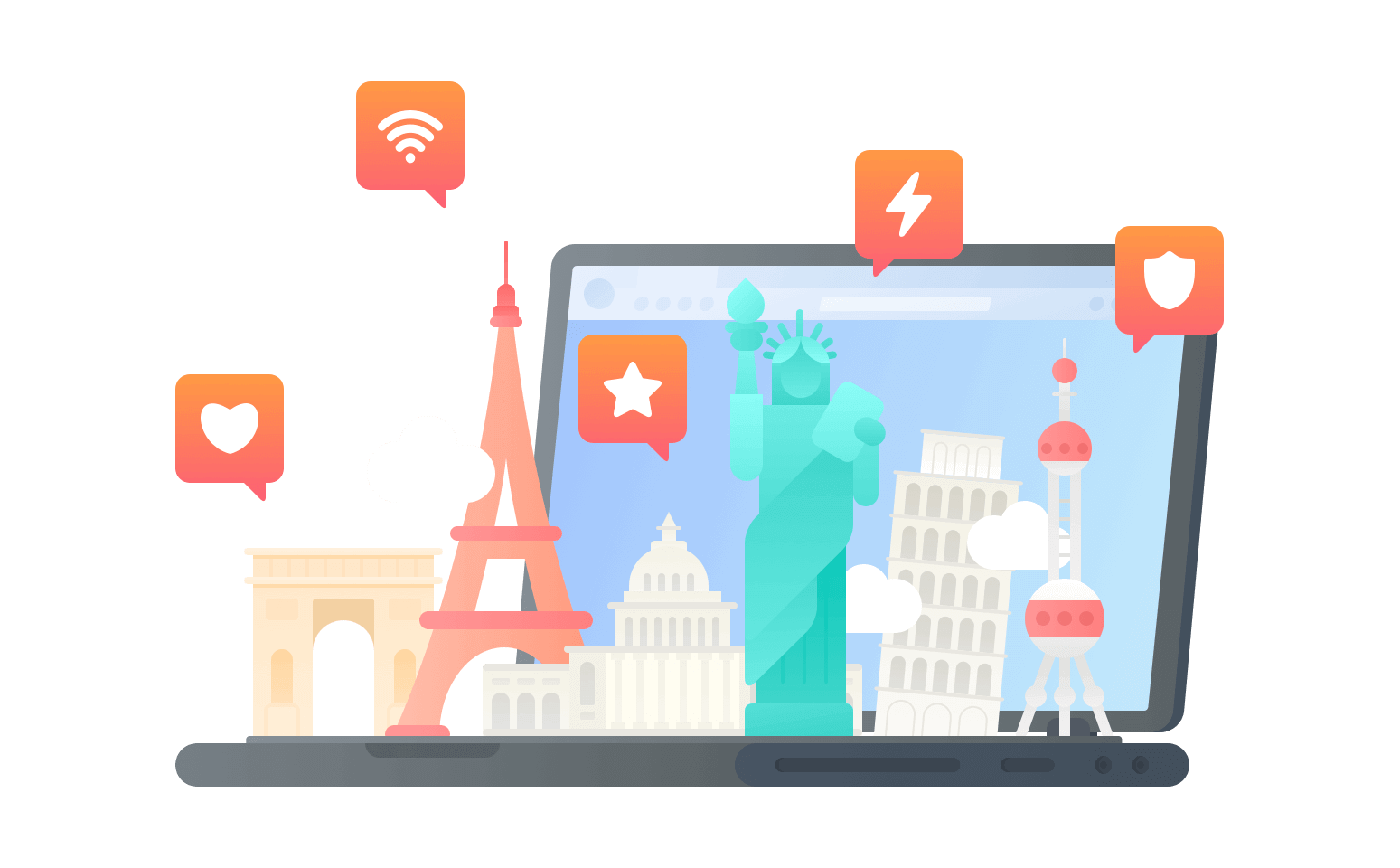 在瓜德罗普连接到中国的加速器 - 大陆VPN